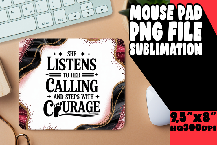 Cozy MOUSE MAT Creative Sublimation, Religious
