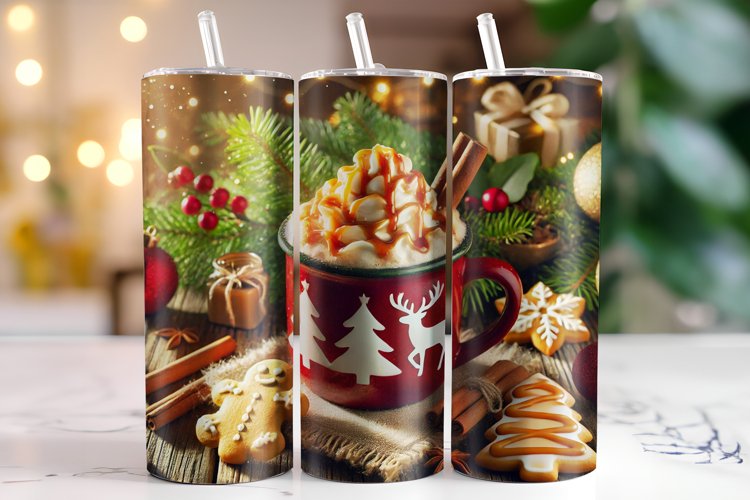 Christmas Tumbler Wrap | Sublimation | Tumblers