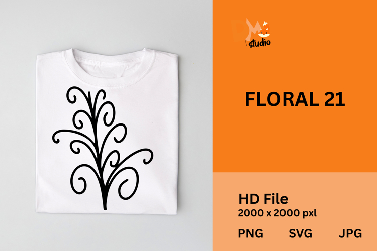 Floral Vector Image 3