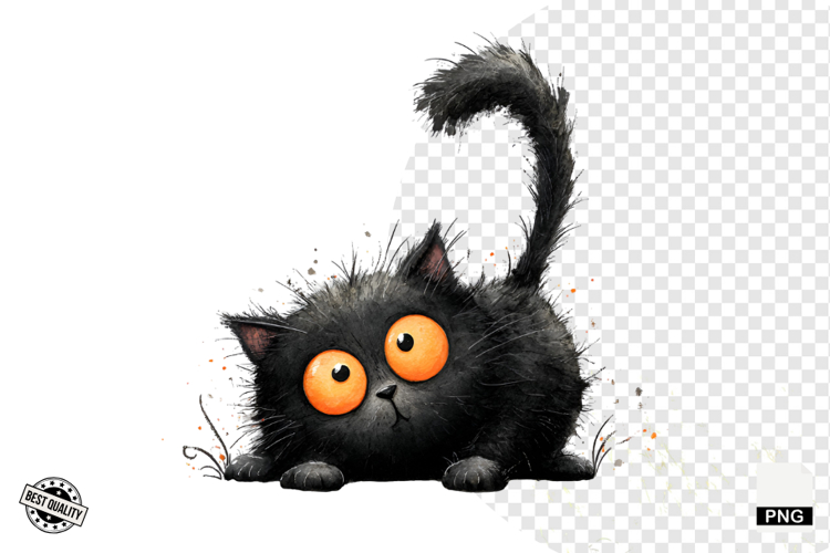 Black Cat Clipart