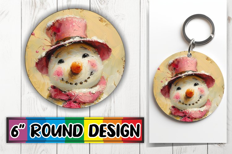 Cute Snowman Clipart Image 2
