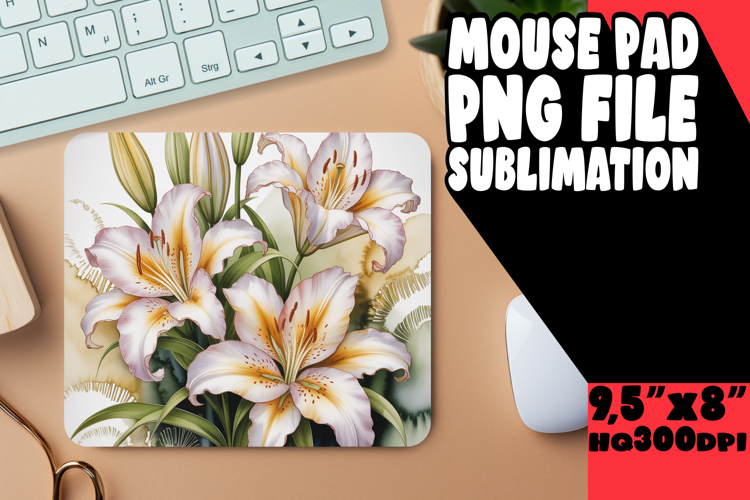 Bright Mouse Mat Ideas for Gifts, Flowers
