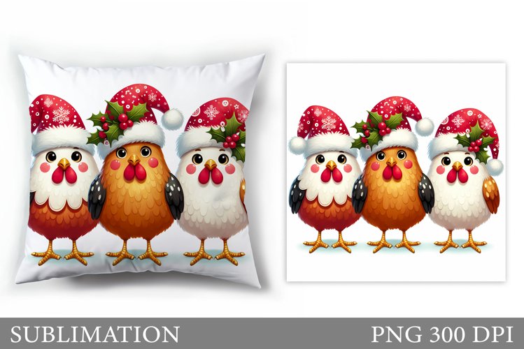 Cute Chicken Clipart Image 23