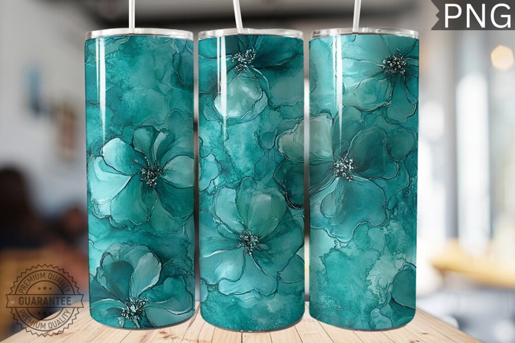 Alcohol Ink Tumbler Wrap Image 16