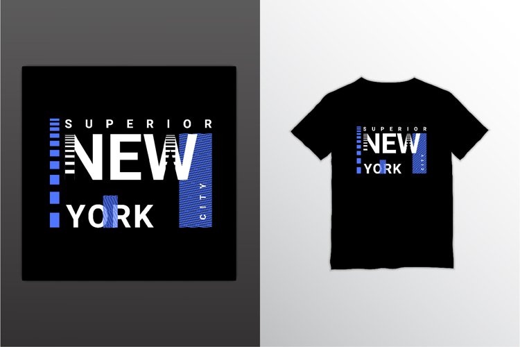 New york city writing design, suitable for screen printing