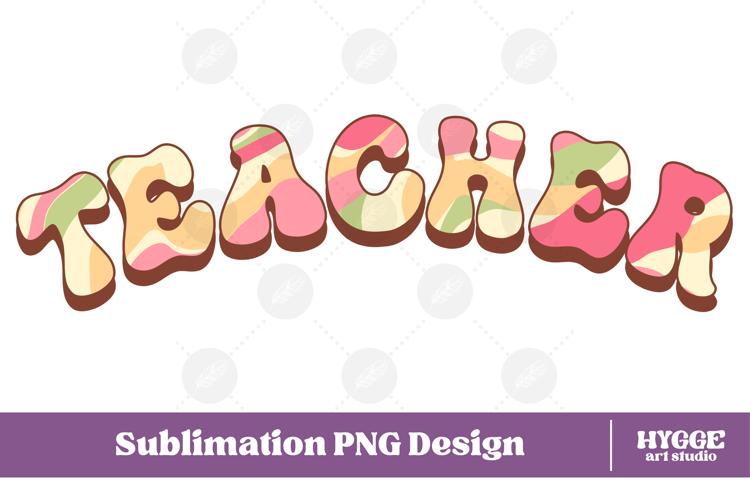 teacher Png Retro school kids Sublimation