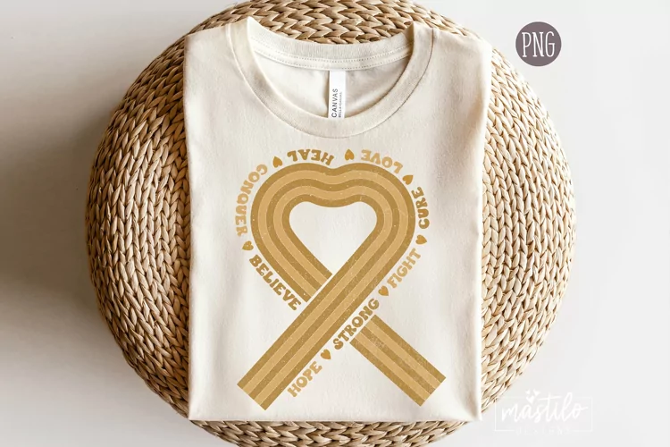 Awareness Yellow Ribbon | Gold Ribbon
