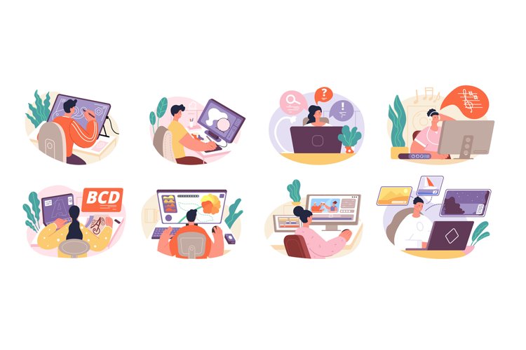 Office Illustration Image 14
