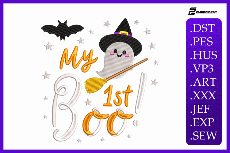 Halloween Embroidery Image 2