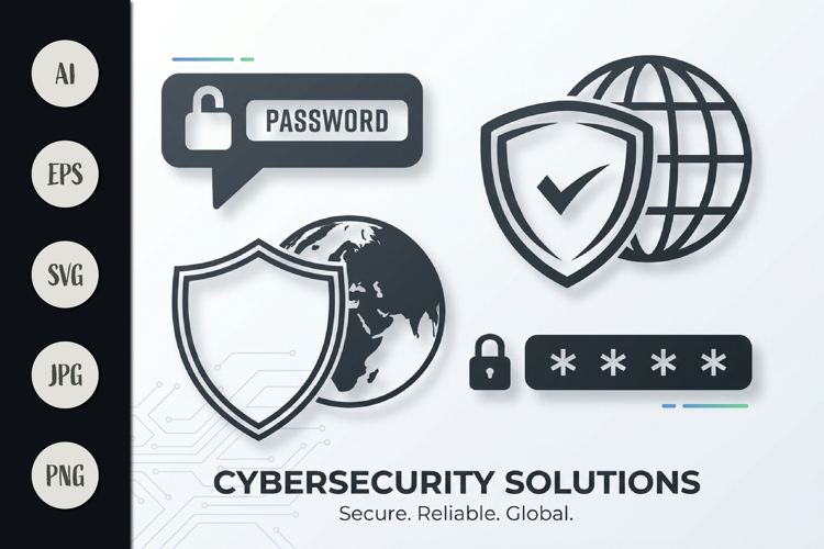 Security Concept with Digital Password Protection