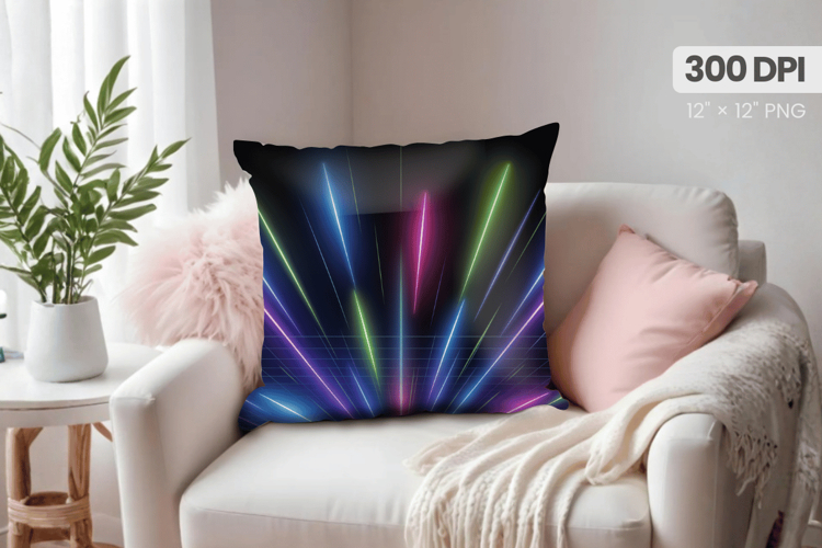 Happy New Year PNG Pillow, Festive New Years Eve 2026 PNG