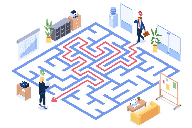 Maze Clipart Image 12