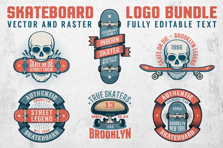 Skateboard Logo Bundle Skateboard Logo Bundle