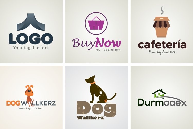 Professional Logo Design Template Set 9
