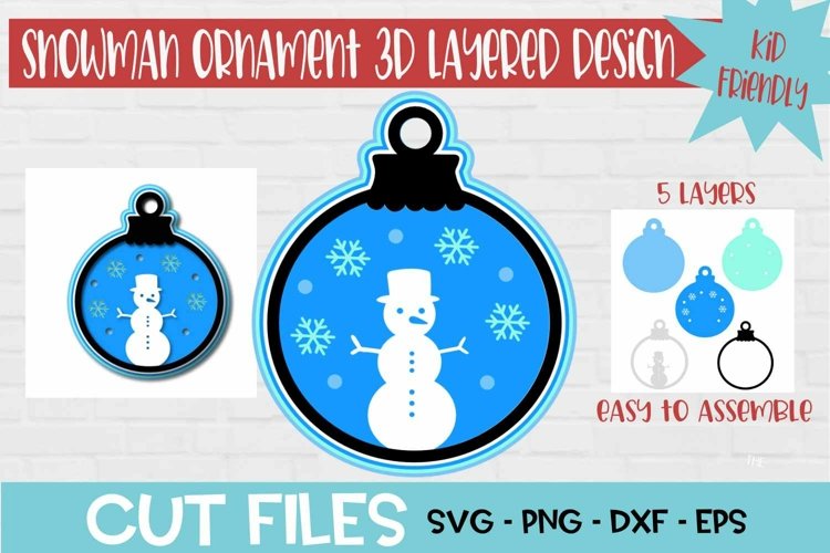 Christmas Ornament Sublimation Designs Image 19