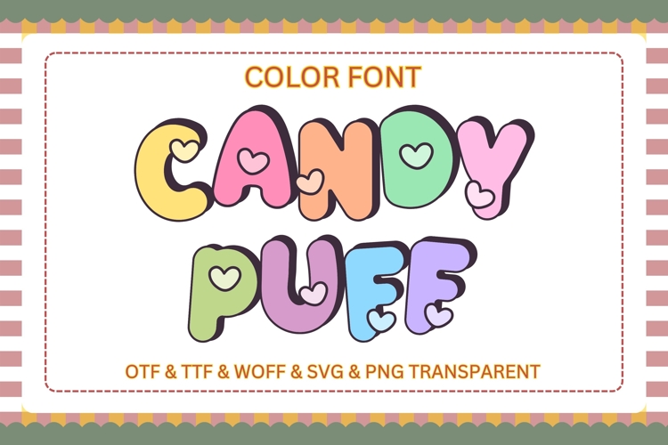 Candy Puff Font