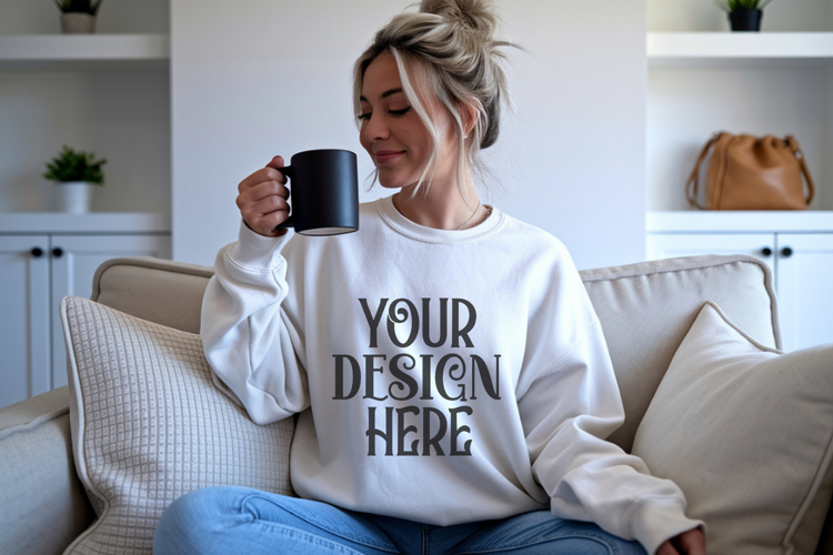 Sweatsuit Mockup Image 21