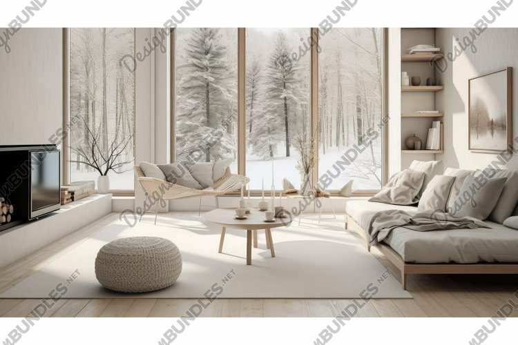 Image showcasing sleek scandinavian interior room (4555184)