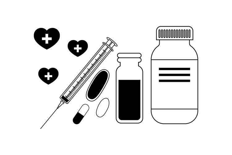 Vaccine Silhouettes