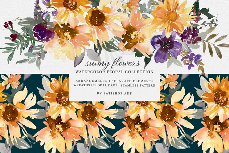 Sunflower Background Image 11