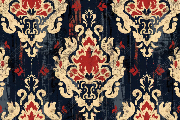 Damask Background Wallpaper example image 1