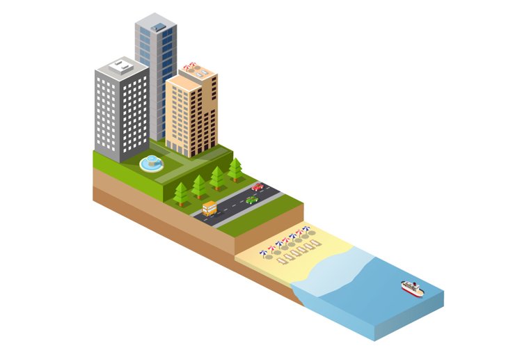 Ocean Vector Image 18