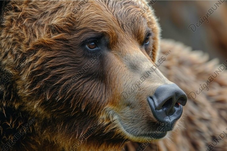 Bear Face Clipart Image 17