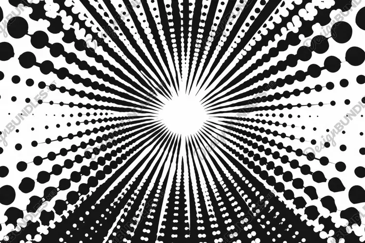 Halftone Effect Background Wallpaper
