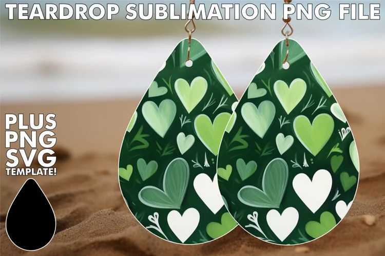 Whimsical Love Pattern Dangles