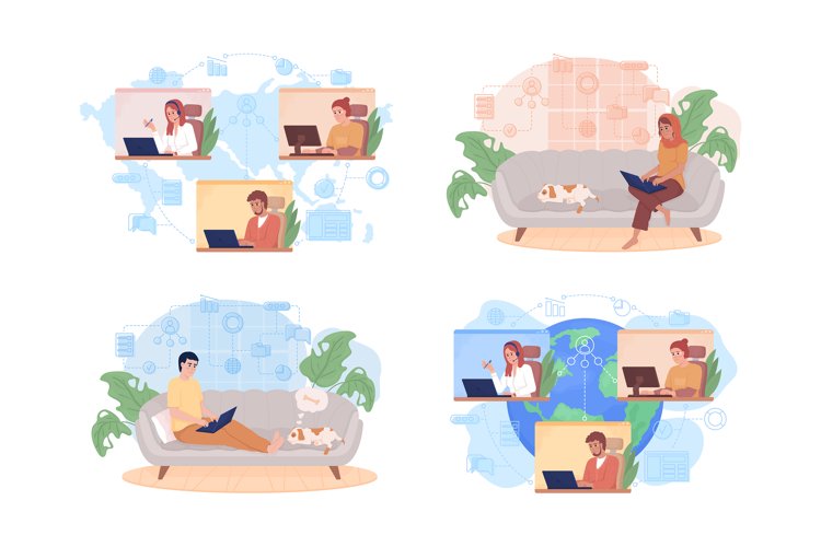 Office Illustration Image 4