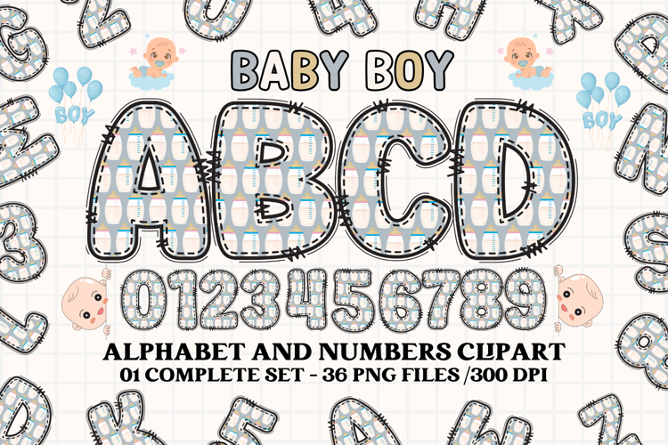 Baby Boy Clipart Image 20