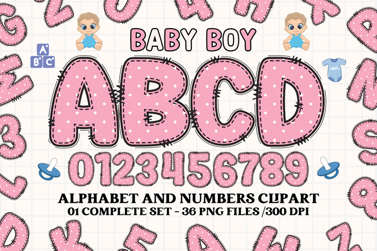 Baby Boy Clipart Image 13