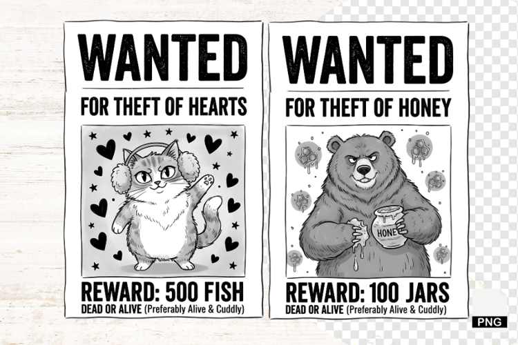 Wanted Animals PNG - Animals Clipart