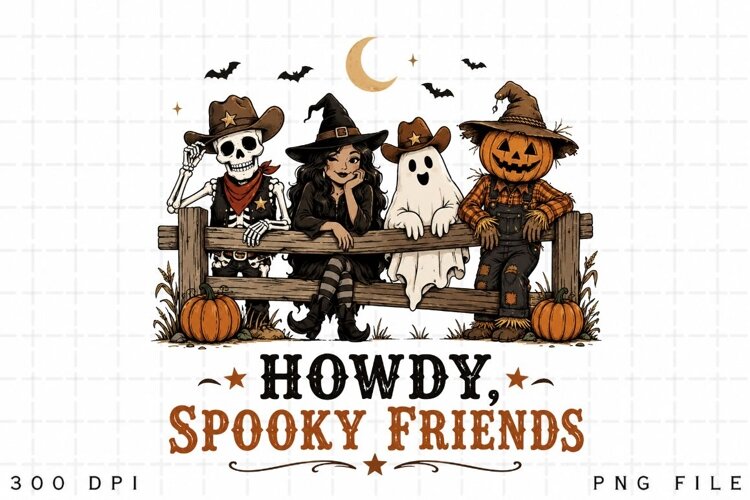 Witches Boots and Halloween Roots PNG Sublimation Design example image 1