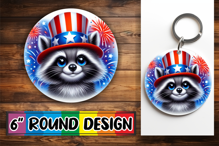 Timeless Circle Designs for Gifts, USA Animals