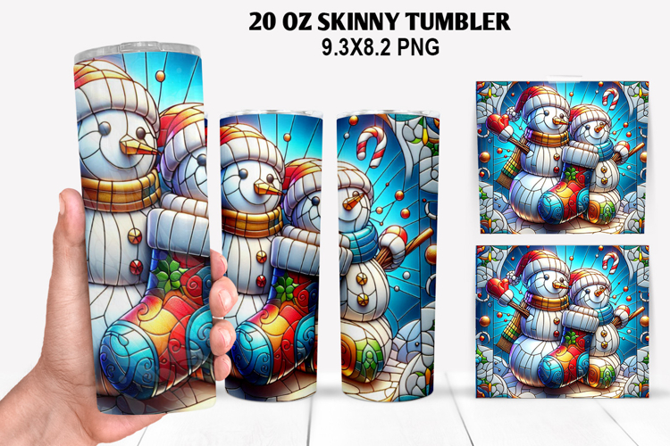 Christmas Tumbler Wrap Image 5