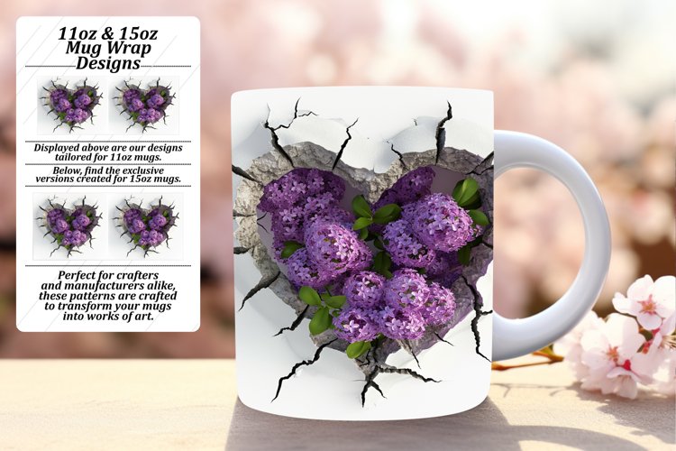 Spring Affection: Sublimation Mug with Heart