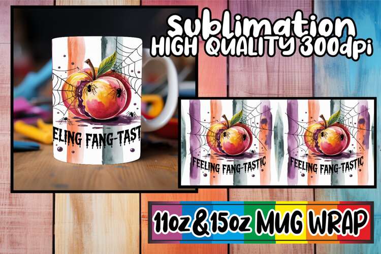 Nostalgic days sublimation print wrap, Halloween example image 1