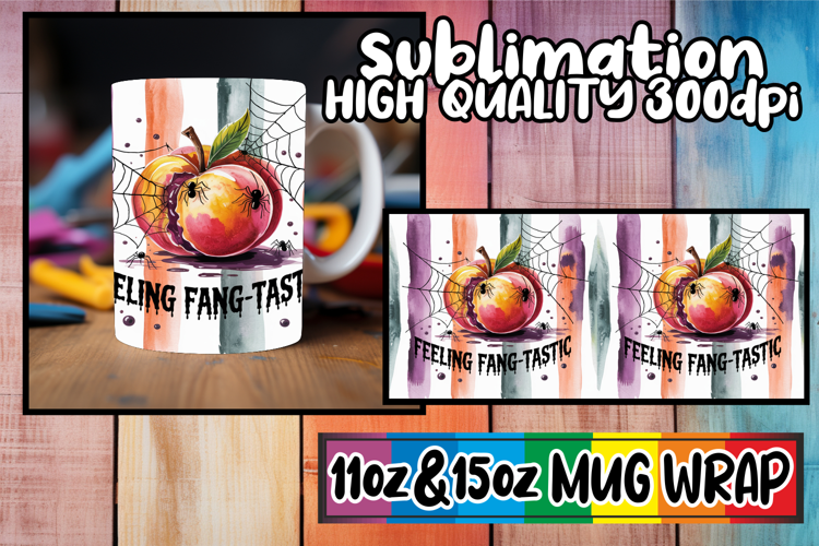 Nostalgic days sublimation print wrap, Halloween