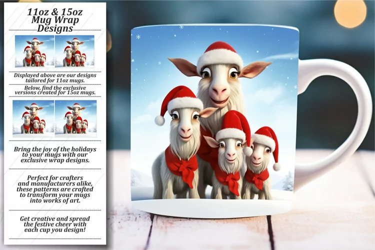 Wintertime Color Explosion: Festive Holiday Mugs