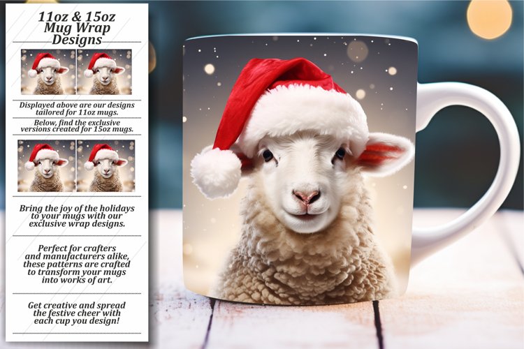 Wintertime Color Explosion: Festive Holiday Mugs example image 1