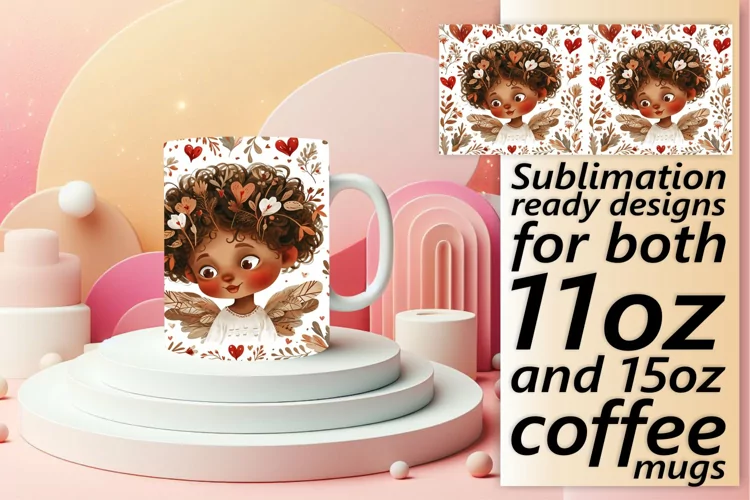 Expressive Love Patterns on Mugs