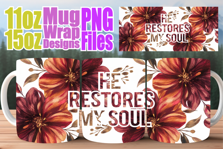 Joyous memories 11oz 15oz sublimation wrap, Christian