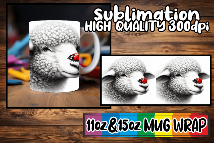 Vibrant adventures sublimation print wrap, Cute Animals