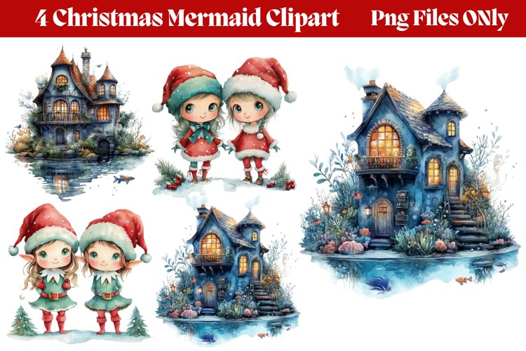 Mermaid Clipart Image 4