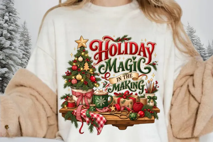 Holiday Magic in the Making Christmas Crafting Sublimation