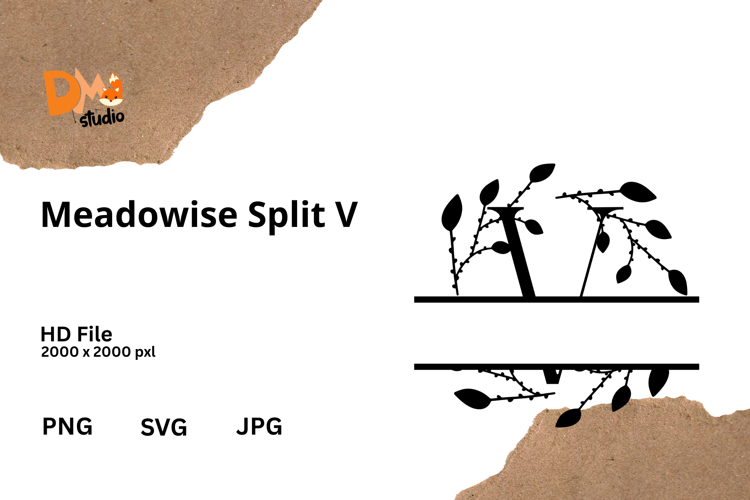 Floral Monogram Letter Svg Image 8