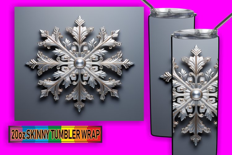 Christmas Tumbler Wrap Image 12