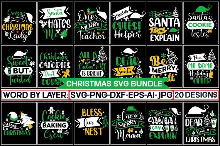 Christmas SVG Bundle