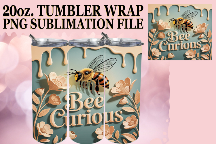 GIFT OF JOYFULNESS 20oz TUMBLER WRAP, Bee Quote